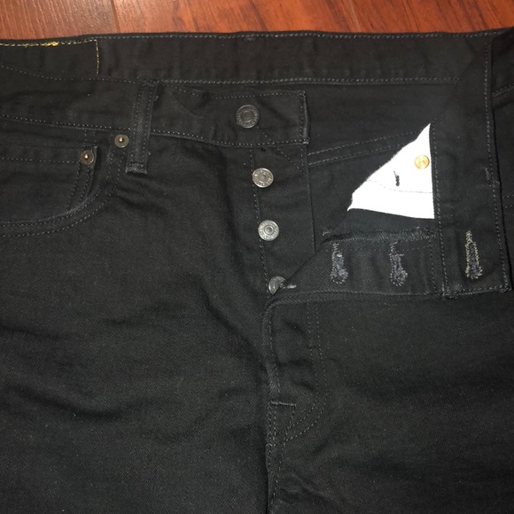 Levi Strauss & Co Mens Black Jeans - Picture 2 of 8